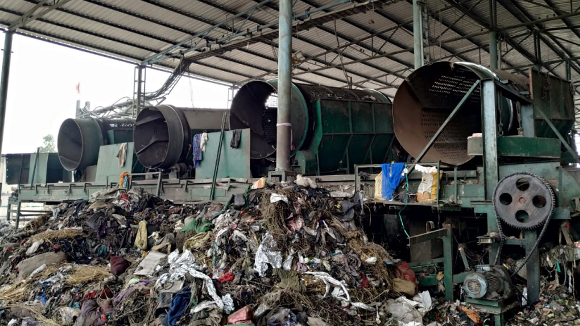 Design & Engineering of 80 TPD waste processing plant