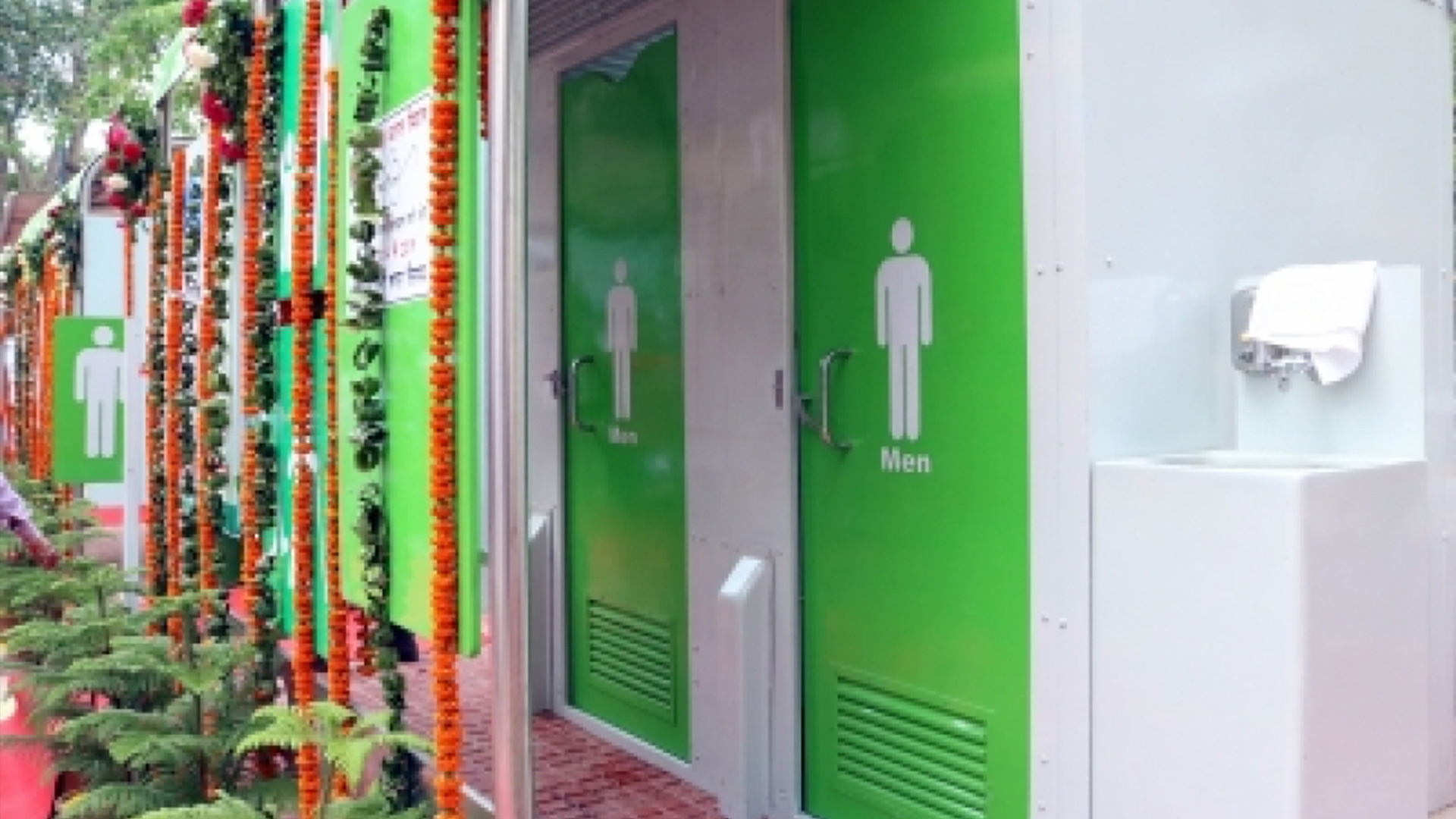 Construction of toilet units under Swachh Bharat Abhiyaan